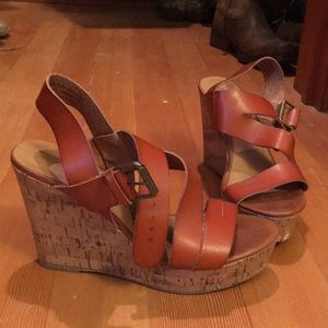 Vegan leather Mossimo Wedged